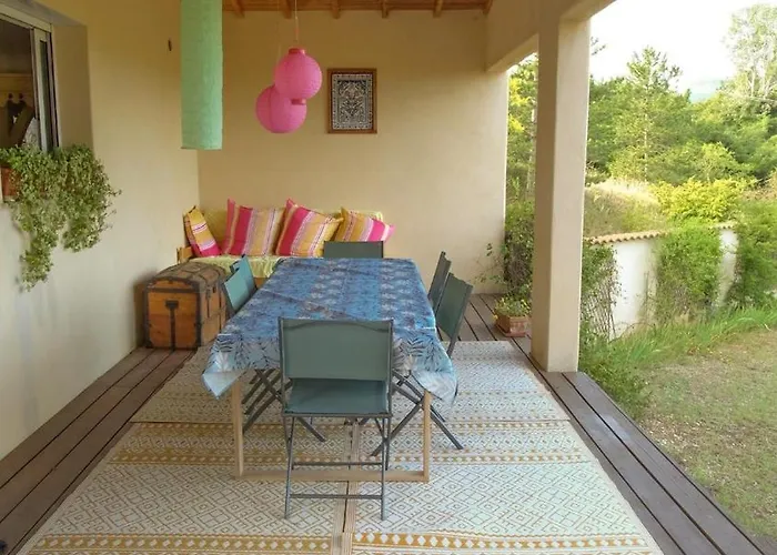 Prázdninový dům L Echappee Bleue Dromoise - Maison